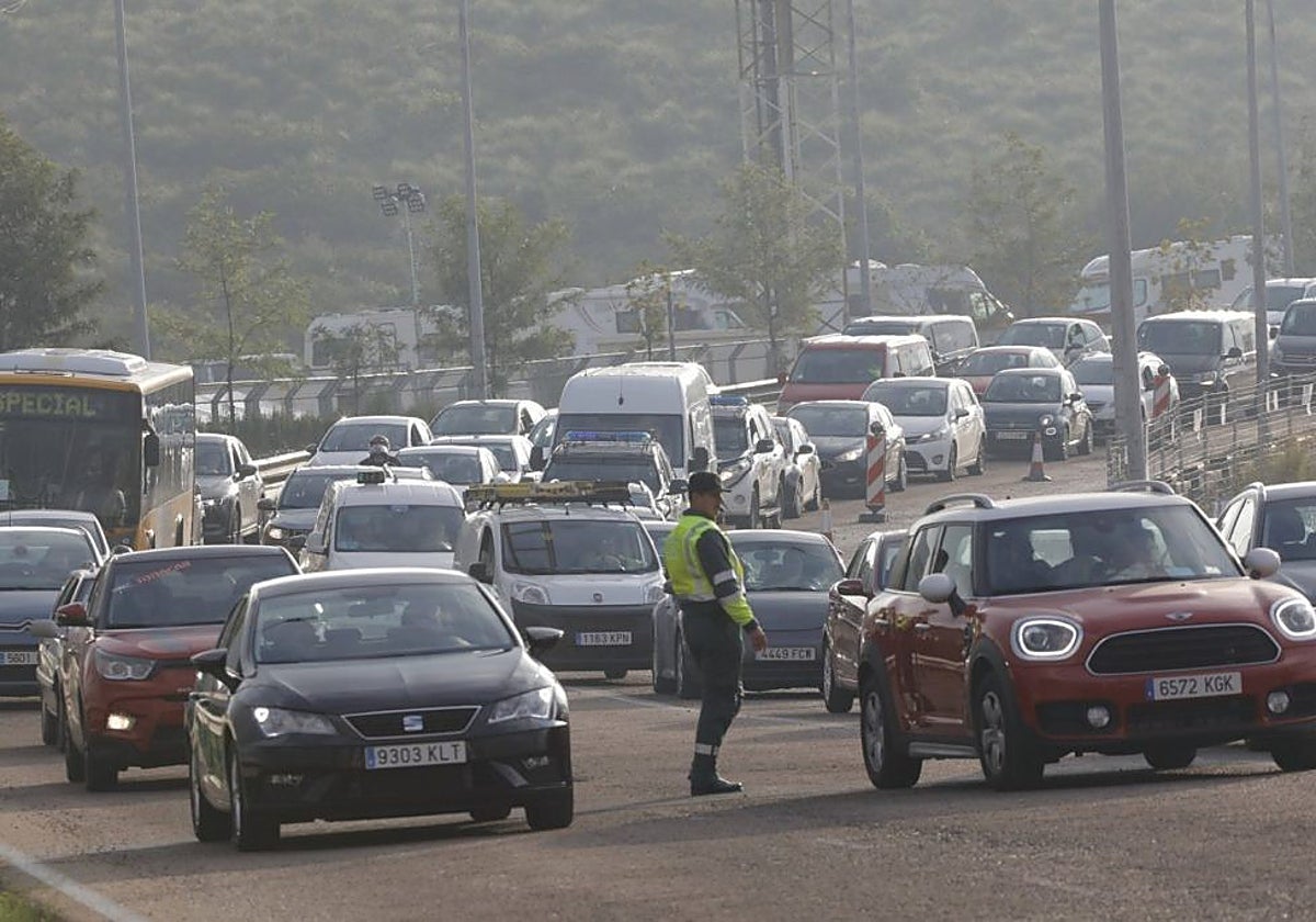 Imagen de archivo del acceso al Gran Premio de MotoGP