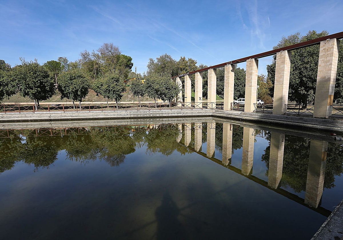 El canal de la noria va a ser demolido y el estanque se transformará en un humedal naturalizado