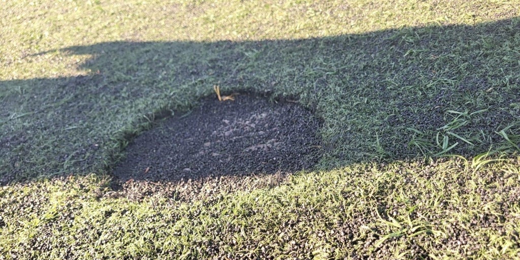 El PSOE de Talavera denuncia una lesión en campo de Patrocinio por mal estado de césped