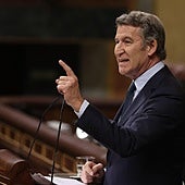 Feijóo arrincona a Sánchez por el cerco judicial: «Yo no le amnistiaré»