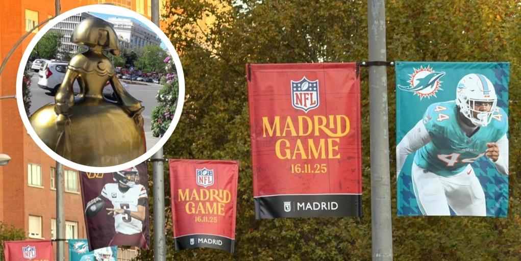 La NFL llega a Madrid: mapa y calendario de actividades, partidos y dónde están las meninas temáticas