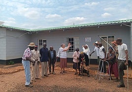 La hermandad de la Agonía de Córdoba coopera en la rehabilitación de una residencia en Zimbabue