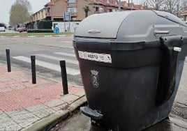 Detenido por robar piezas metálicas de contenedores y causar daños al patrimonio en Talavera