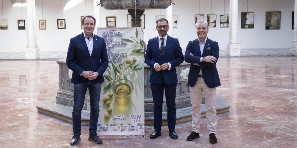 La Fiesta del Aceite Fresco convierte a Cabra en epicentro del sector del 21 al 23 de noviembre