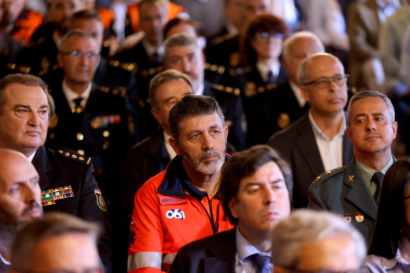 Los reconocimientos por la actuación en el incendio de la Mezquita de Córdoba, en imágenes