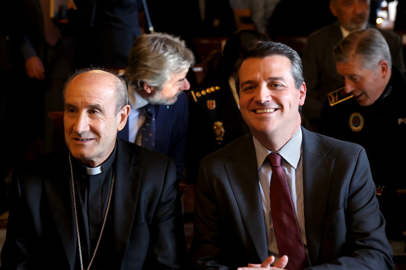 Los reconocimientos por la actuación en el incendio de la Mezquita de Córdoba, en imágenes