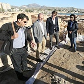 El Marq localiza un calzado de esparto de 2300 años tras identificar una de las primeras viviendas de la Illeta dels Banyets