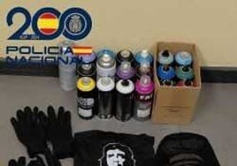 La Policía evita grafitis en un tren gracias a la colaboración ciudadana