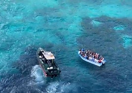 Interceptada una patera al este de Cabrera con 29 personas a bordo