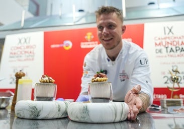 El ganador del Mundial de Tapas: «Me parecía especial traer carne de canguro a un sitio donde no se suele comer»