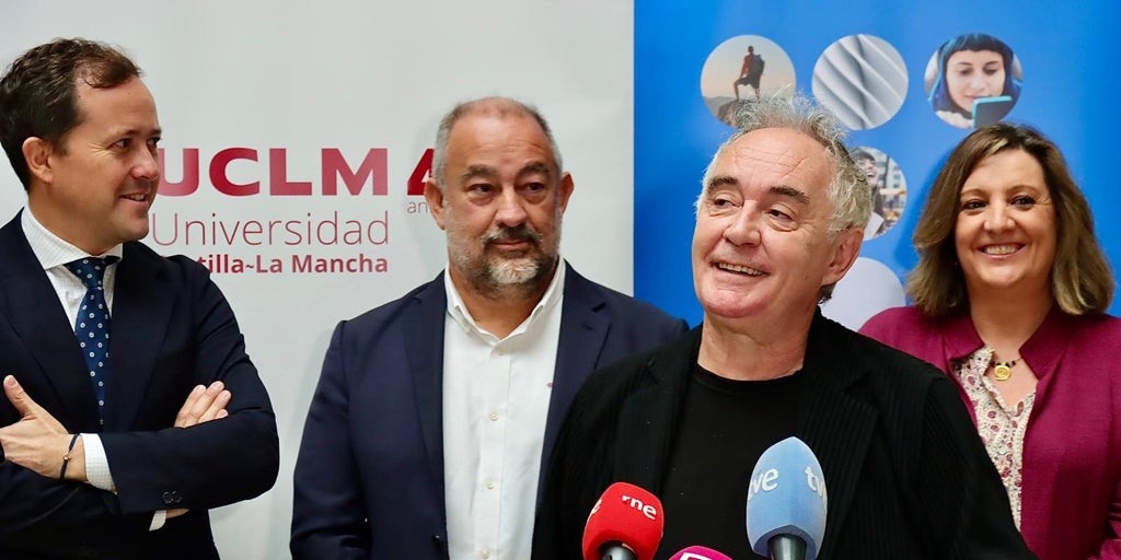 Ferran Adrià, en Toledo: «Vengo a compartir mi experiencia, pero que cada uno haga lo que le dé la gana»