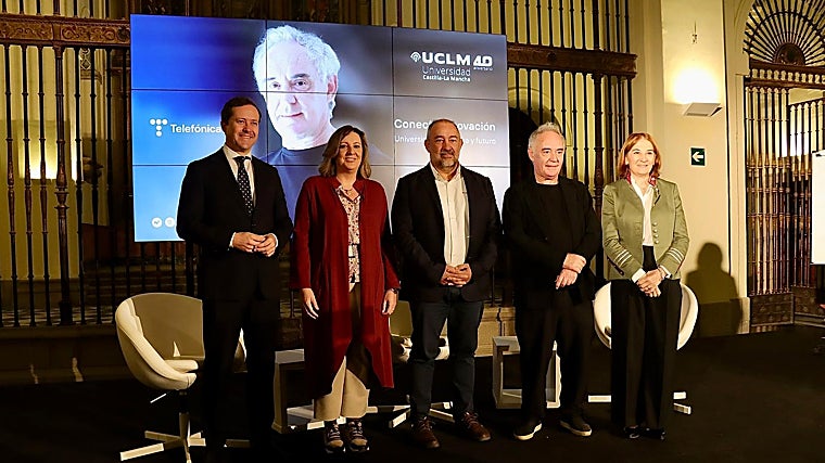 Ferran Adrià, en Toledo: «Vengo a compartir mi experiencia, pero que cada uno haga lo que le dé la gana»
