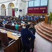 Una imagen del Parlamento de Andalucia
