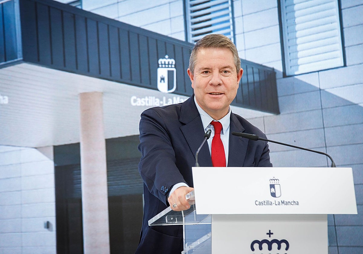 Emiliano García-Page, presidente de Castilla-La Mancha