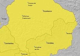 El aviso amarillo llega a Córdoba: estos son los días y las horas que más va a llover