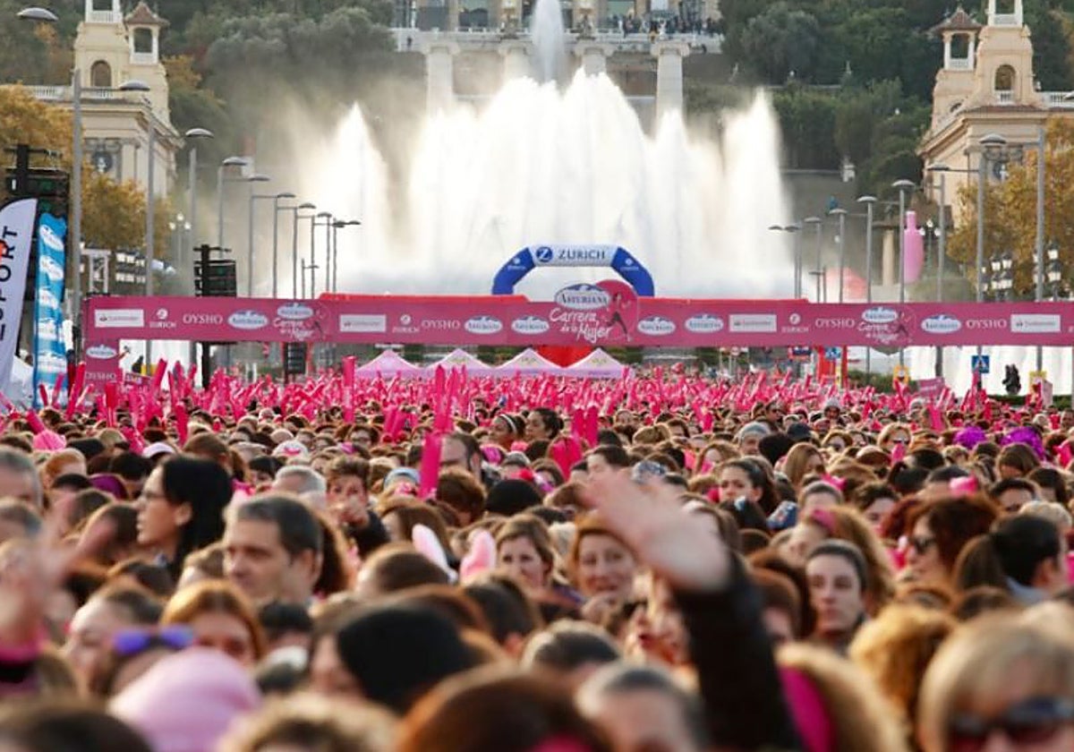 Carrera de la Mujer 2025 en Barcelona: horario, recorrido y cortes de tráfico previstos para el domingo