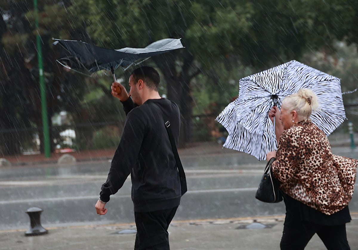 Lluvias en Andalucía