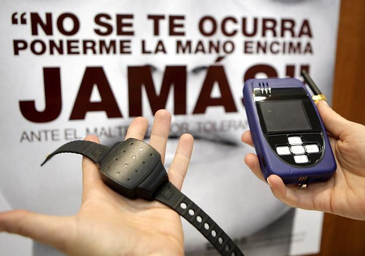 Pulsera de control telemático contra la violencia de género