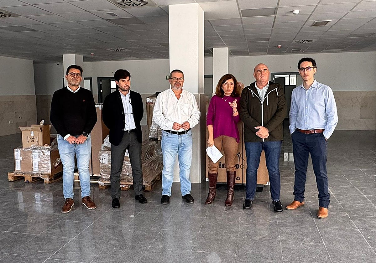 Inauguración del nuevo edificio en el Hospital de Montilla