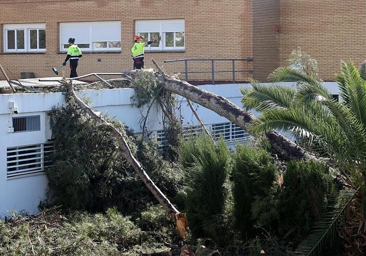 Imagen de archivo de los daños provocados por un tornado el año pasado en Córdoba