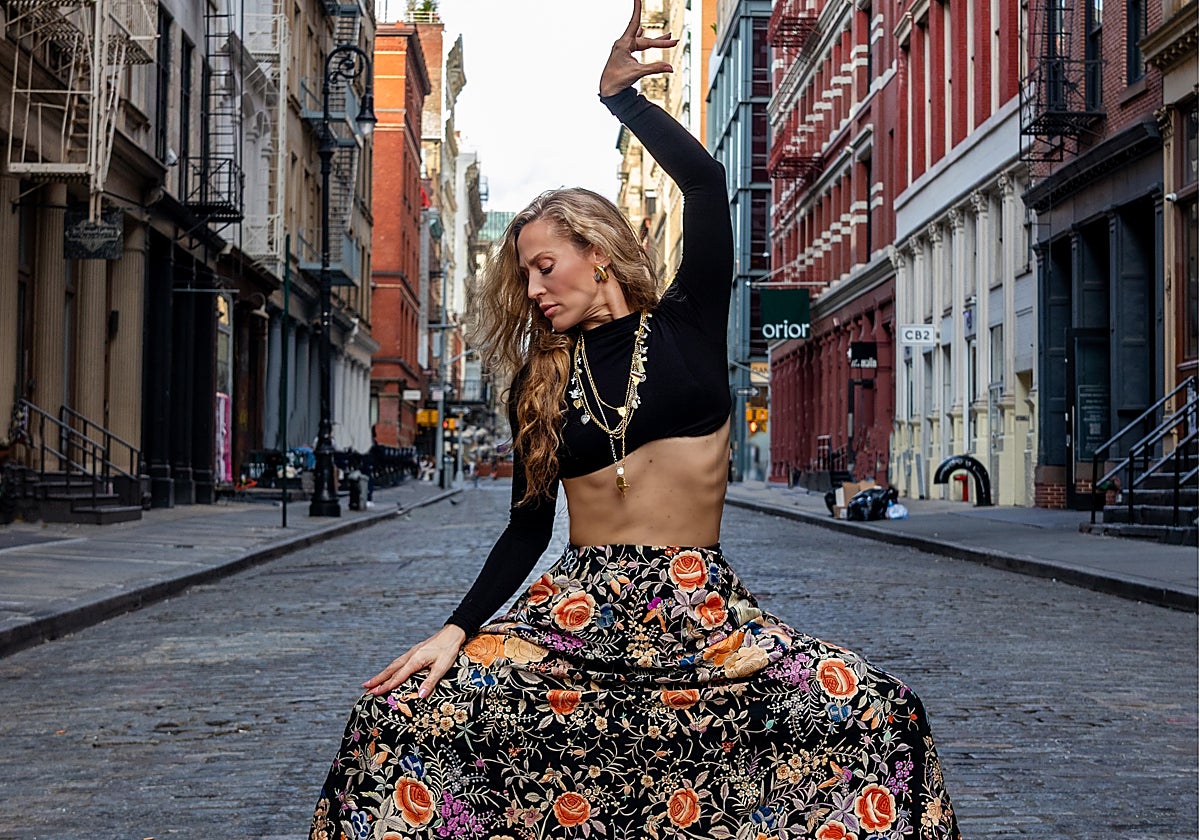 Siudy Garrido, derrochando duende en pleno Soho neoyorquino