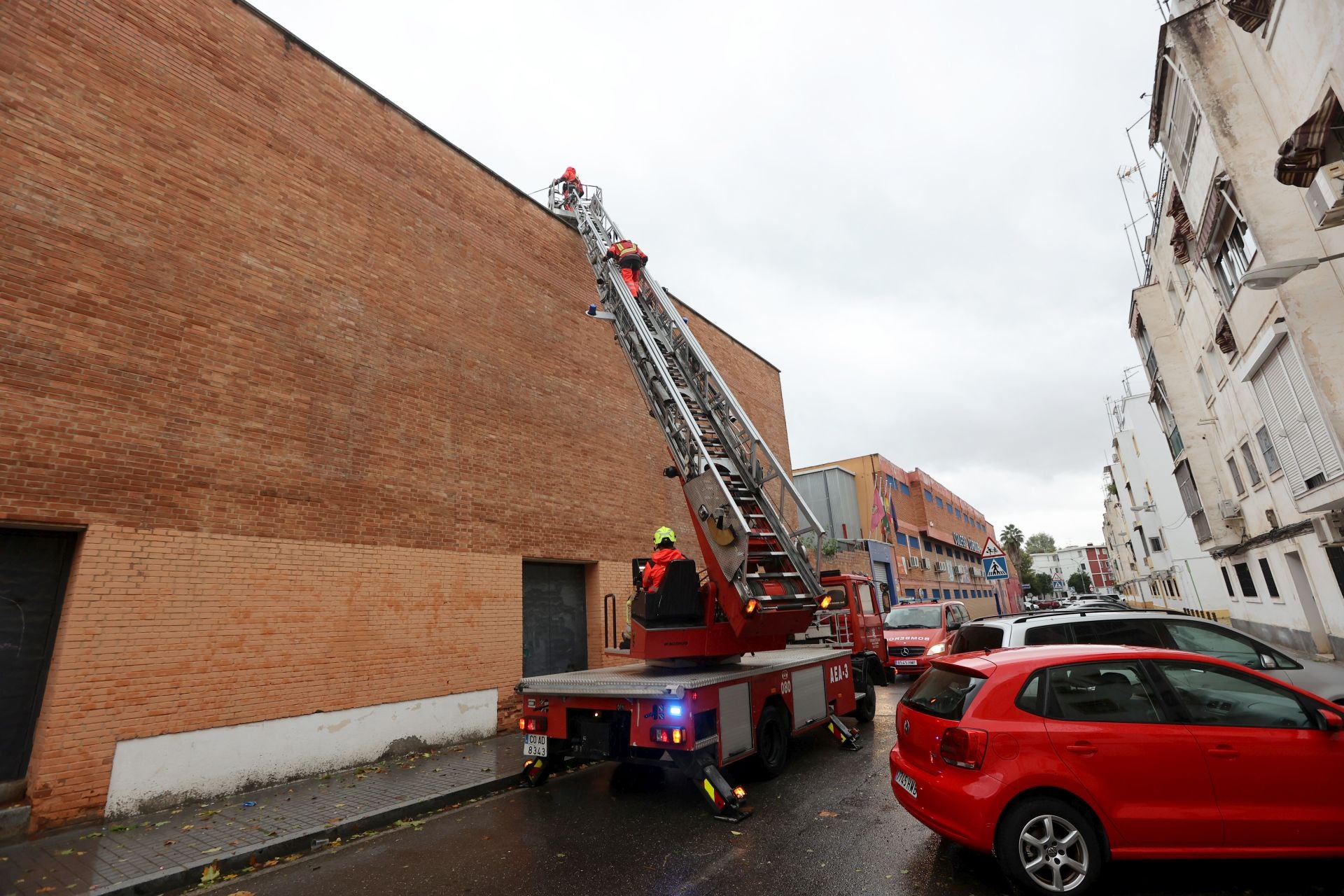 Los efectos de la borrasca Claudia en el Sector Sur de Córdoba, en imágenes