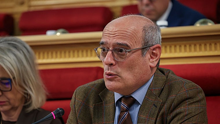 Juan Marín, portavoz municipal de Vox y concejal de Promoción Económica y Empleo del Ayuntamiento de Toledo