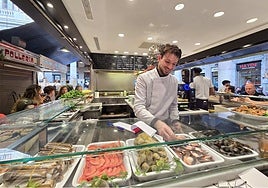 Kiosko Universal, la manera más fácil de disfrutar gastronómicamente de la Boquería sin cocinar