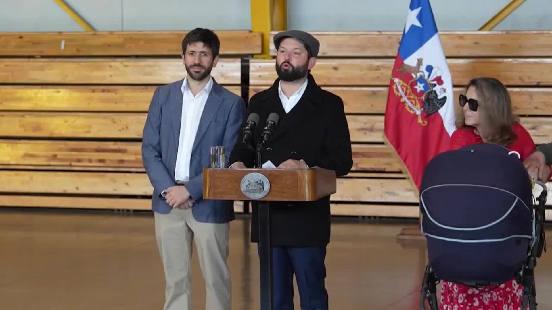 Boric vota en Punta Arenas en la primera vuelta presidencial que ...