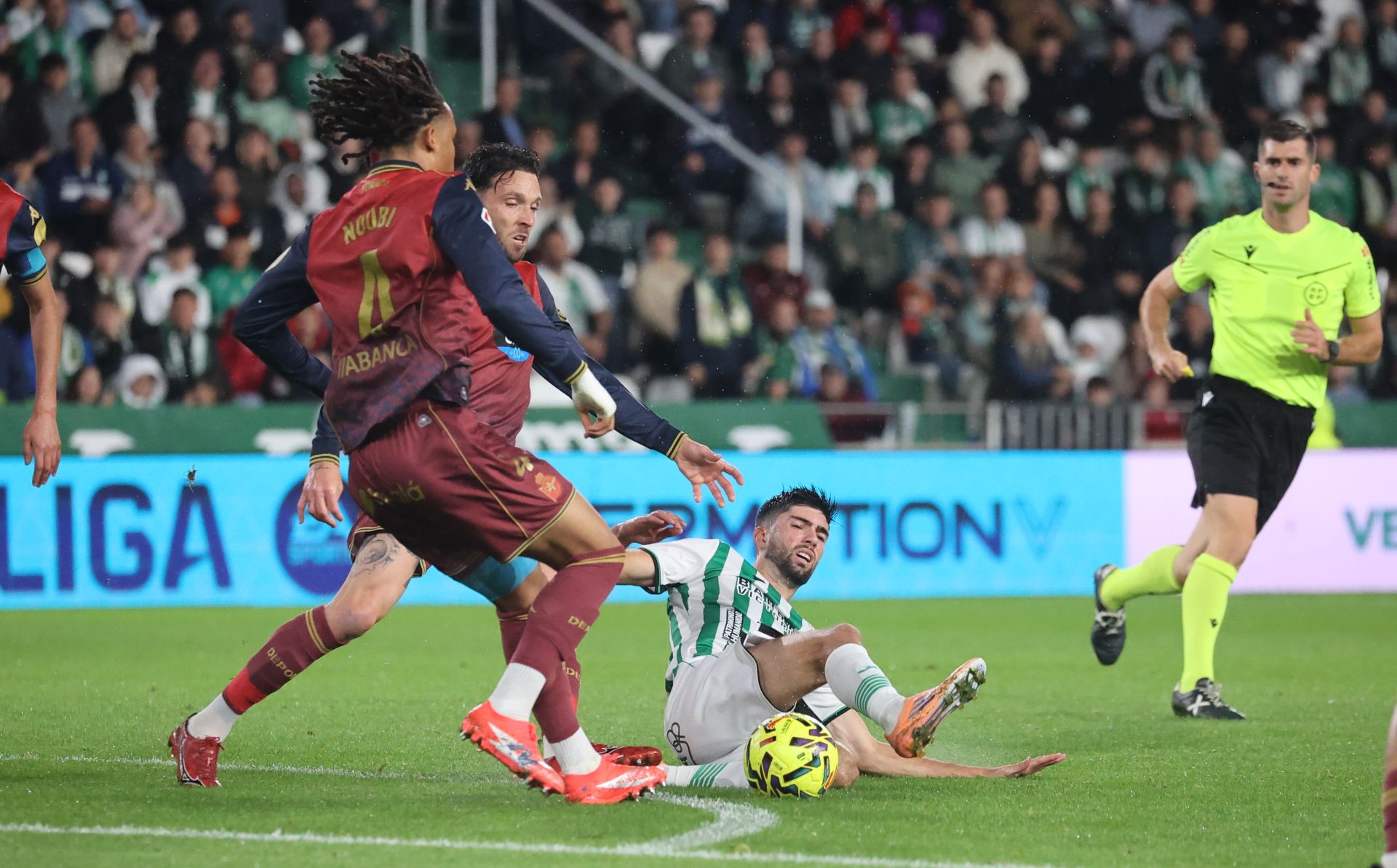 La dolorosa derrota del Córdoba ante el Deportivo, en imágenes