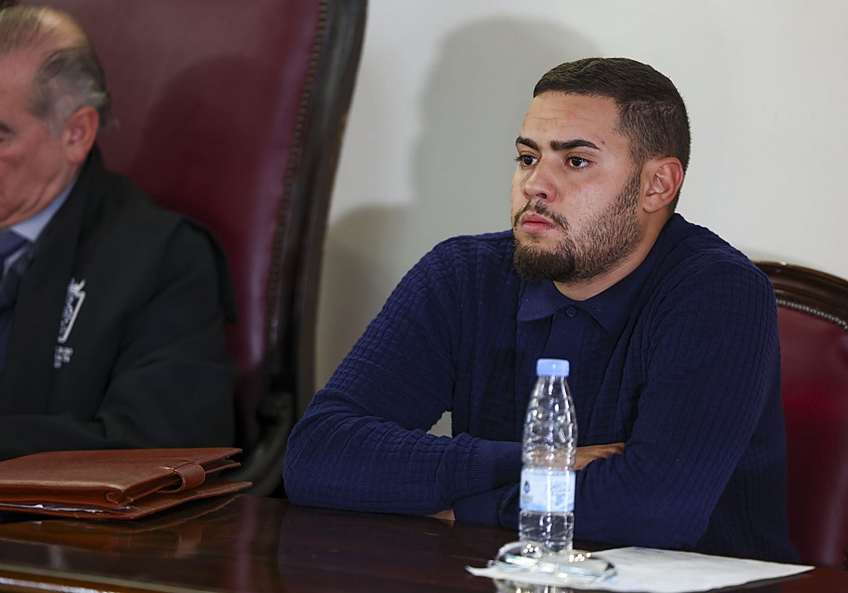 Annas, el acusado, durante el juicio en la Audiencia Provincial de Toledo