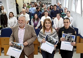 El calendario solidario de la Policía Nacional y Down Córdoba, en imágenes