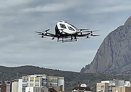Un proyecto europeo impulsa aerotaxis en un pasillo aéreo entre los aeropuertos de Málaga y Granada