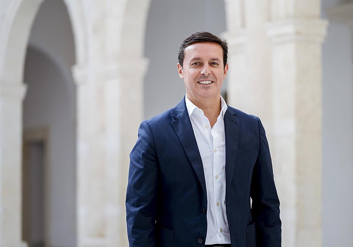 El presidente de la Diputación Provincial de Almería, Javier Aureliano García