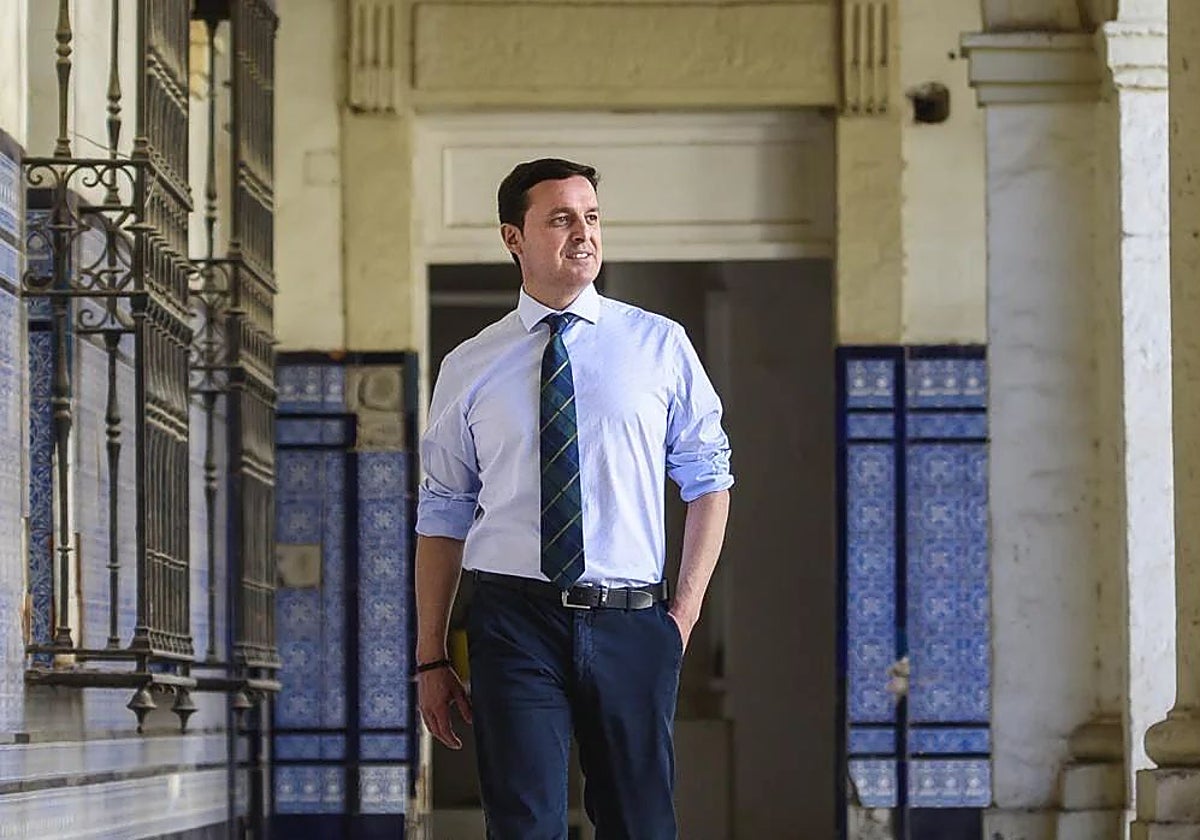 Javier A. García en la Diputación Provincial