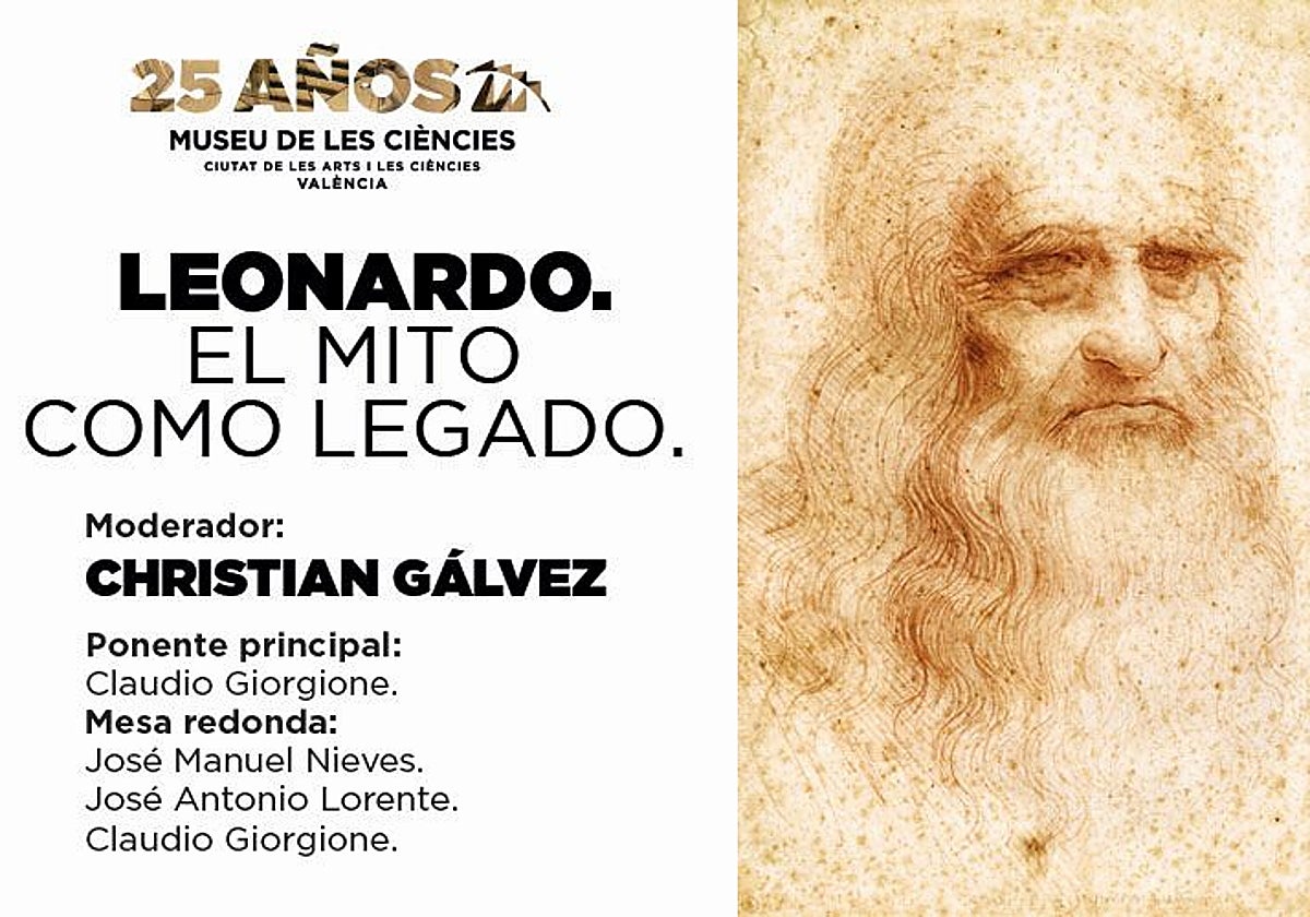 El Museo de las Ciencias de Valencia ahonda en la figura de Leonardo da Vinci con Christian Gálvez