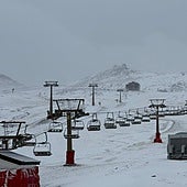 Primer aviso amarillo por nevadas de este otoño en el Pirineo para esta tarde de miércoles y el jueves