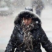 La Aemet activa avisos naranjas en País Vasco por nieve en cotas bajas con acumulados de hasta 10 centímetros