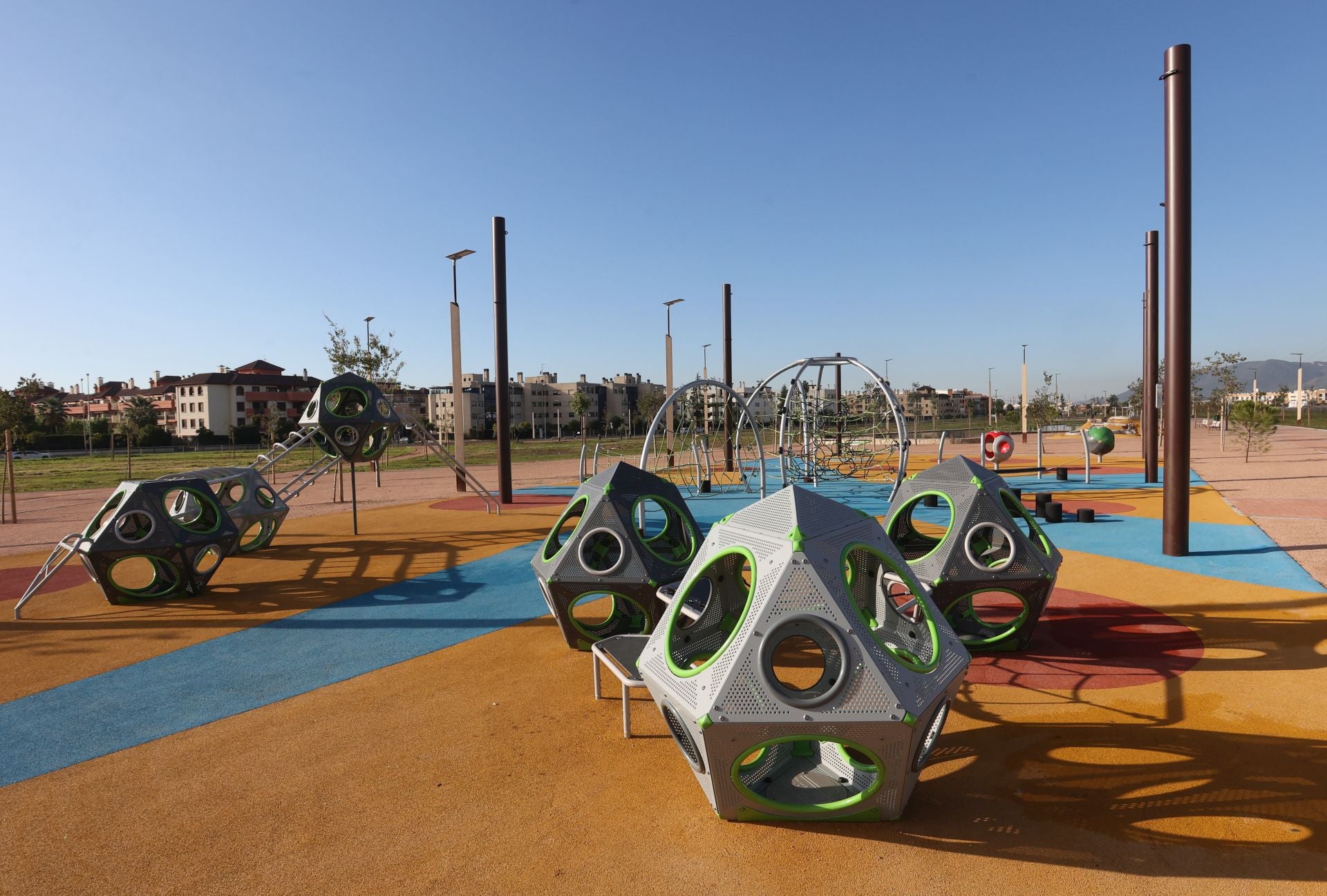 El final de las obras del parque Princesa de Asturias en Córdoba, en imágenes