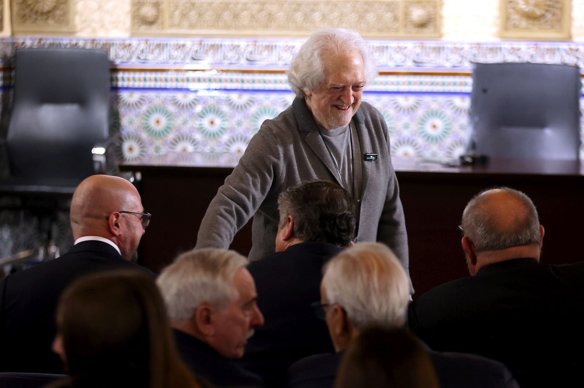 La charla de Alejandro Rojas Marcos sobre el &#039;Poder andaluz&#039; en Córdoba, en imágenes
