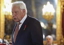 Felipe González a la Princesa Leonor: «Para la tarea que debe ejercer le será útil la memoria, la que sirve para mirar al futuro»