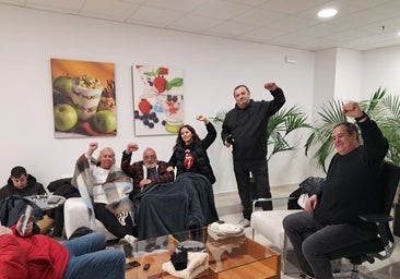 Encierro nocturno en la planta de Schreiber Food en Noblejas (Toledo) ante el bloqueo de la negociación del convenio y las «sanciones abusivas»