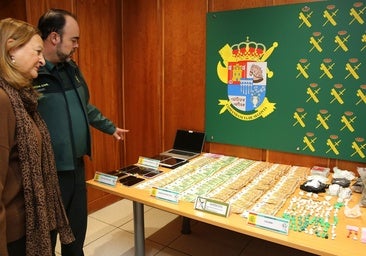 Desarticulada una organización dedicada al tráfico de drogas en la que participaban dos agentes de la Guardia Civil