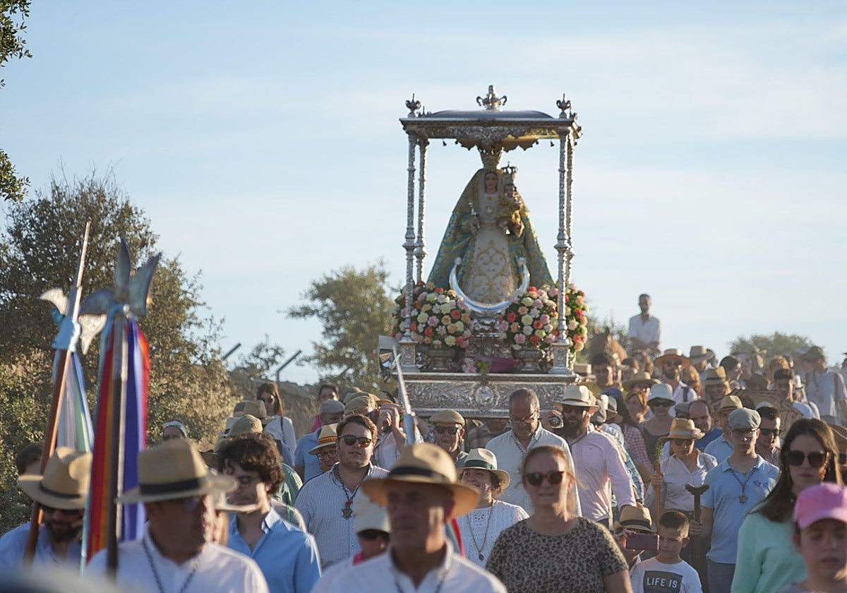 La Virgen de Luna, en imagen de archivo