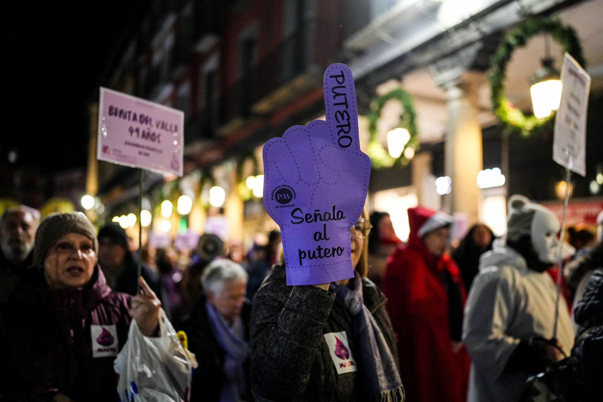 Manifestación del 25N en Valladolid