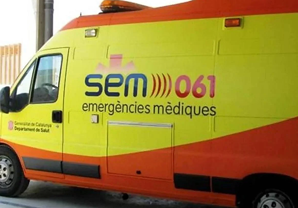Imagen de archivo de un vehículo del Servicio de Emergencias catalán.