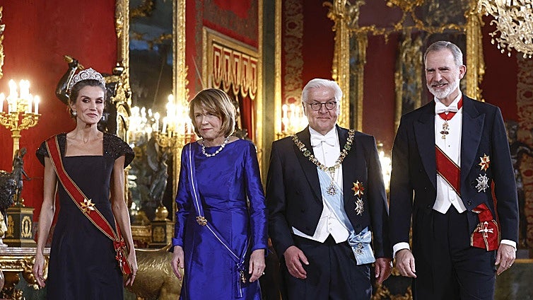 Felipe VI reivindica los ideales europeos que unen a España y Alemania: «Libertad, democracia y justicia social»