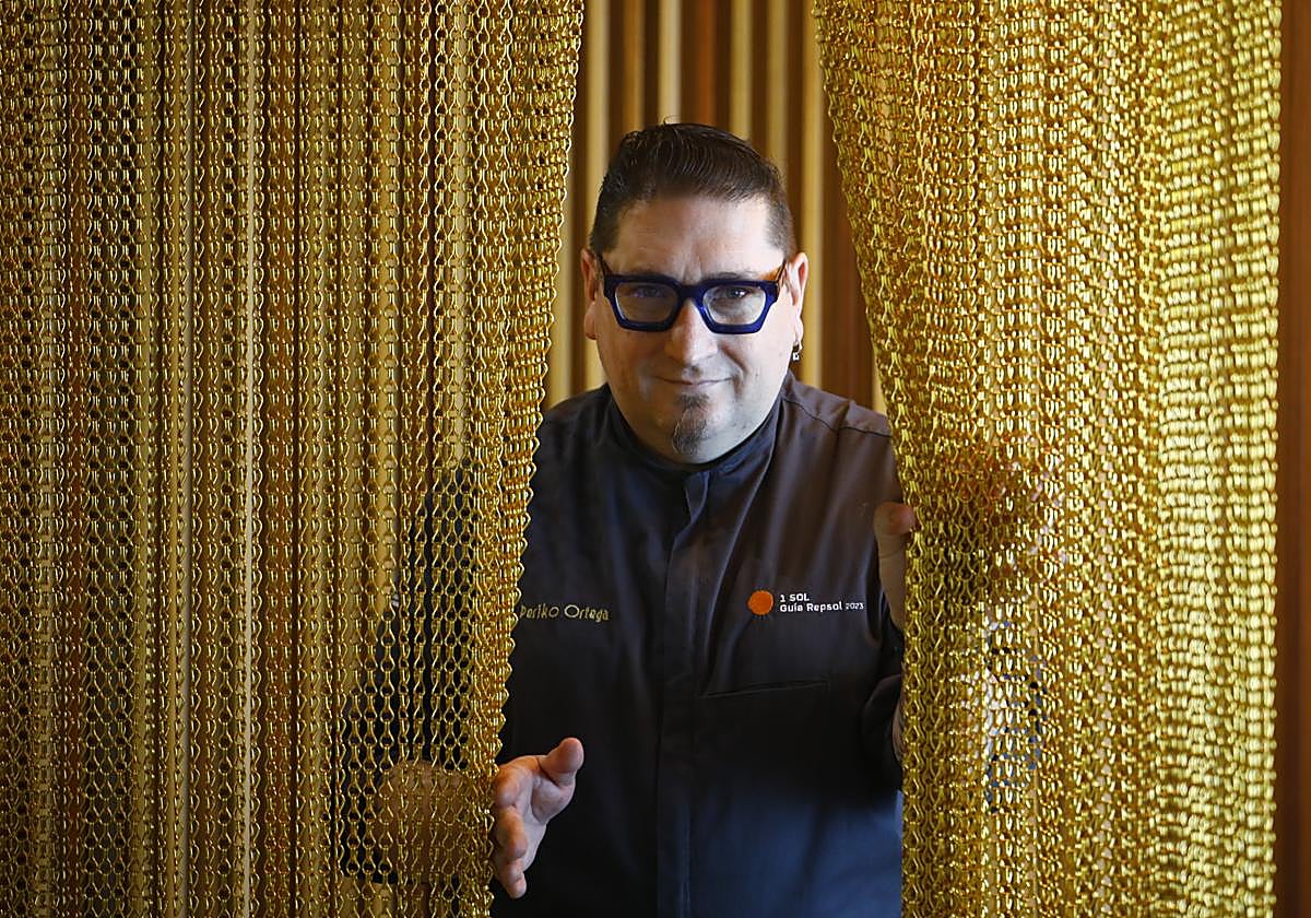 Periko Ortega en su restaurante ReComiendo