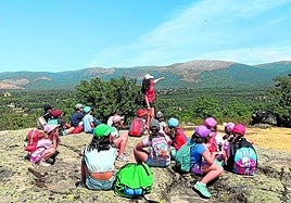 Actividad desarrollada en la Sierra de Guadarrama por Puerta del Campo, reconocida como la Mejor Cooperativa del Año en Castilla y León
