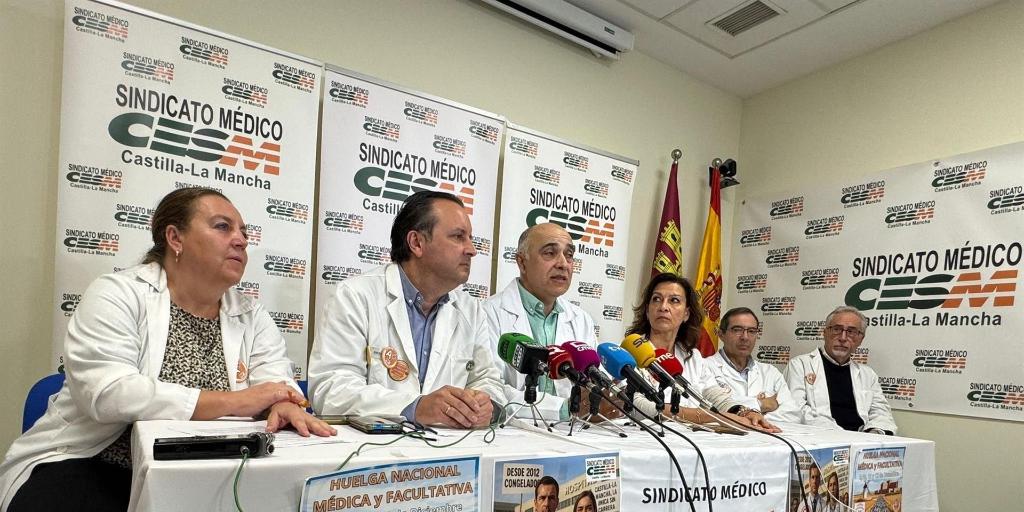 El Sindicato Médico de Castilla-La Mancha convoca una huelga de 4 días en diciembre para exigir la carrera profesional